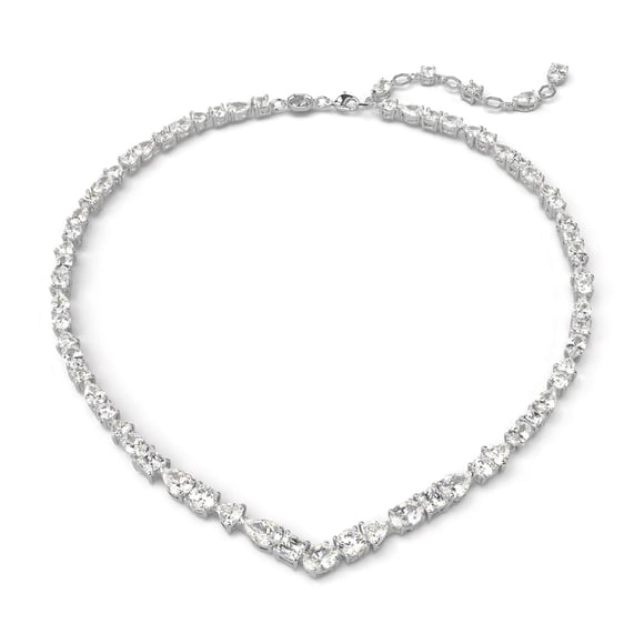 Collar Swarovski Mesmera con piedras transparentes de talla mixta