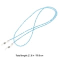thumbnail image 2 of OULII 4 Pcs Chaînes de Lunettes Réglables pour Femmes Design Pratique Antidérapant Perles Rondes en Acrylique Chaîne de Lunettes, 2 of 7