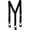 Black, variant on CTM® Elastic Button End Suspenders (Men's Big & Tall)