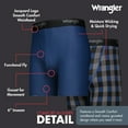 thumbnail image 3 of Wrangler Men's Breathable Mesh Boxer Briefs, 3 Pack, 3 of 8