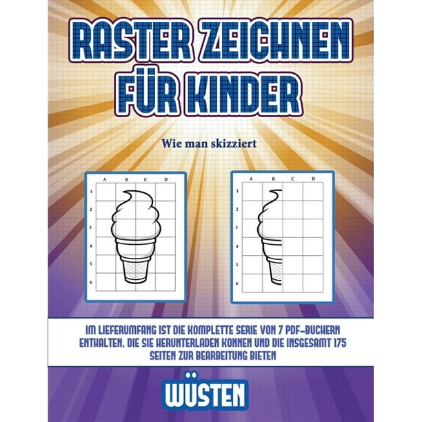 Wie Man Skizziert Wie Man Skizziert Raster Zeichnen Fur Kinder Wusten Dieses Buch Bringt Kindern Bei Wie Man Comic Tiere Mit Hilfe Von Rastern Zeichnet Paperback Walmart Com Walmart Com
