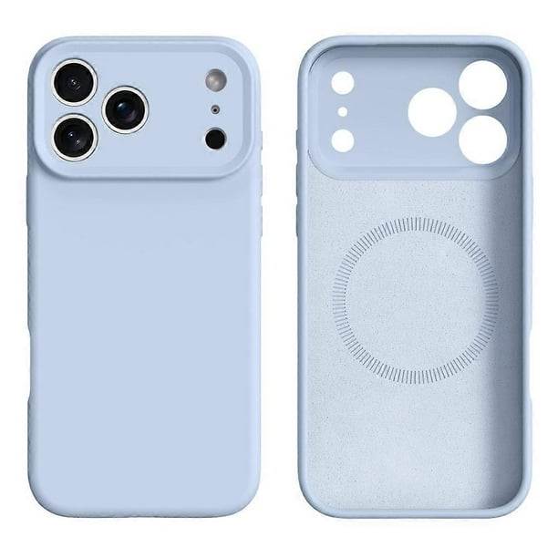 For iPhone 17 Pro Max Case Compatible with MagSafe Precise Cutouts Liquid Silicone Protective Back C