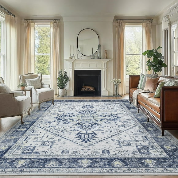 Alfombra AMADA HOMEFURNISHING 203x254 cm Lavable Antideslizante