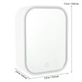 thumbnail image 3 of Shisuyan Led Mirror Adjustable Brightness 1Set 7.5x5.9in, 3 of 9