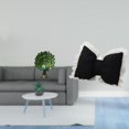thumbnail image 2 of Elegante escultura de y adorable colección de cojines con lazo para decoración moderna de hogar, oficina, dormitorio, sala de estar, estante, 2 of 8