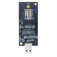 thumbnail image 2 of Tarjeta Adaptadora NGFF Key-B A USB 3.0 con Ranura para SIM. Módulo WWAN A USB con Antena. Compatible con Tarjetas de Red 3G/4G/5G., 2 of 5