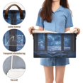 thumbnail image 5 of Yayeee Foldable Storage Basket for Shelves with Handles Set of 2 Waterproof Cloth Bins, Window Space, 5 of 7