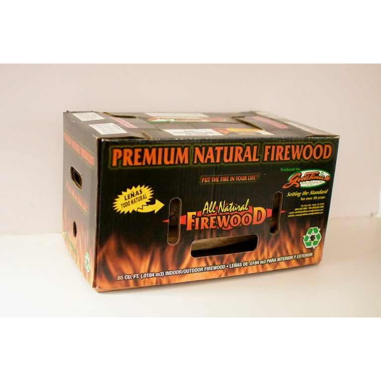 Goodtimes Premium All Natural Firewood for Indoor and Outdoor Use