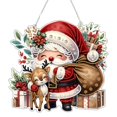 thumbnail image 1 of Kit de arte con diamantes JJFox DIY, doble cara, para Papá Noel, 1 of 7