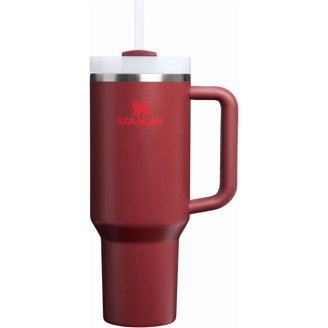 OTE 30oz Stainless Steel Tumbler With Straw - Vacuum Insulated, Leak Resistant, BPA Free (Beige)