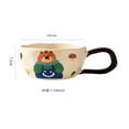 JUKUNESA Deals today 2024 Coffee Mug Cute Bear Cup Ceramic Mug Home
