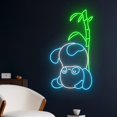 thumbnail image 2 of Handmadetneonsign Panda Bamboo Neon Sign, Bamboo Panda Neon Light, Panda Bear Led Light, Panda Led, 2 of 5