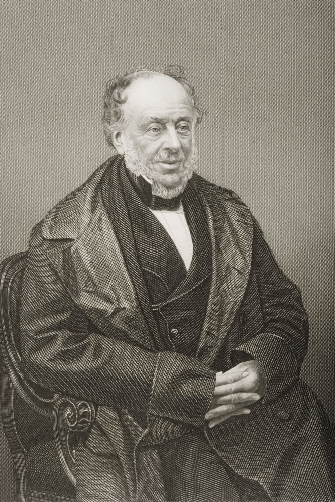 James Brownlow William (Gascoigne-Cecil Formerly Cecil) 2Nd Marquess Of Salisbury 1791-1868English Statesman Lord Privy Seal Lord President Of The Council Engraved By DJ Pound From A Photograph By May