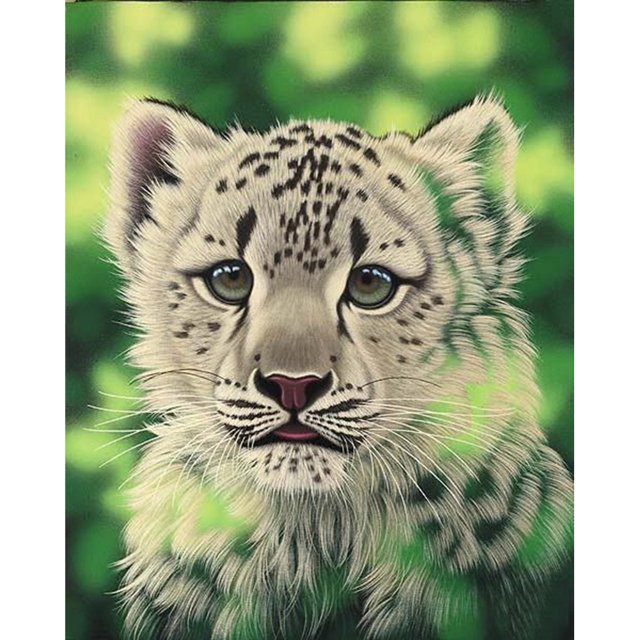 5D DIY diamante cuadrado diamante pintura tigre animal punto de cruz (B979) FLhrweasw Nuevo