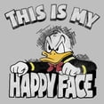 thumbnail image 2 of Mens Mickey & Friends Donald My Happy Face T Shirt, 2 of 5