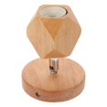 thumbnail image 2 of Ceiling Light Rotatable E27 Thread Lamp Holder Beige Color Square Shape For Industrial Offices 1Set, 2 of 5