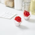 thumbnail image 3 of Panificio 2 oz Tulip Sugar White Paper Baking Cup - Greaseproof - 1 1/2" x 1 1/2" x 2 1/4" - 200 count box, 3 of 3