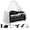 Add mosquito nets--BLACK, variant on EaseBaby 5-in-1 Baby Bassinet, Bedside Sleeper & Diaper Changer, Portable Infant Crib for Newborn & Toddler, Unisex,BLACK