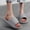 Gray, variant on WIZUTIZ Shower Sandals Women Comfortable Athletic Summer Shoes for Women EVA Slide Sandals Shower Shoes Beach Shower Shoes Outdoor Flat Heel Yoga Mat Non-Slip Slides for Lady Birthday Gifts