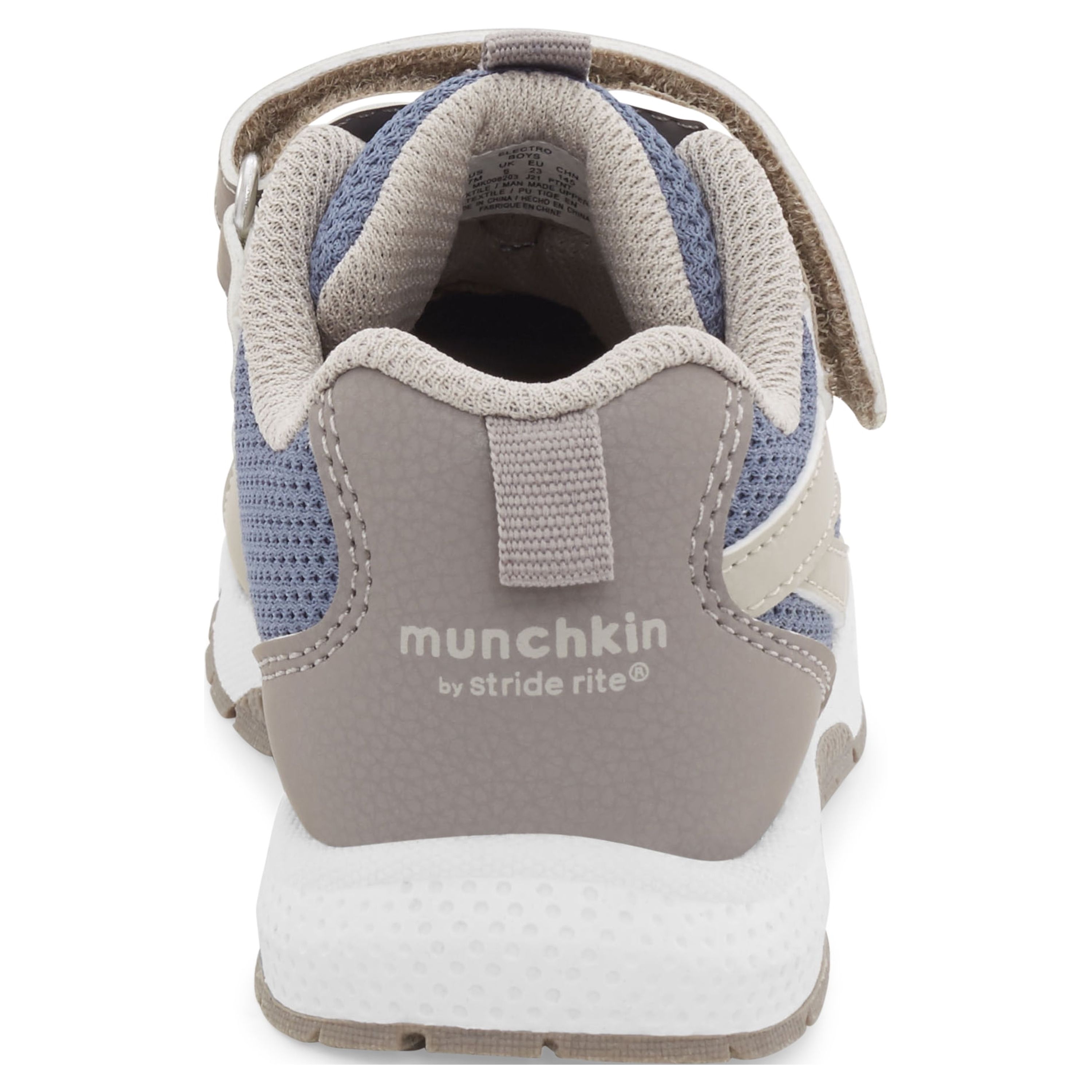 Munchkin by Stride Rite Toddler Boys Electro Athletic Sneakers, Sizes 7-12