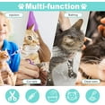 thumbnail image 5 of Cat Bathing Bag Adjustable Cat Grooming Net Bag Anti-bite & Anti-Scratch Cat Bath Washing Restraint Bag, Breathable Mesh Cat Grooming Bag for Shower, Nail Trimming, Injection, 5 of 9