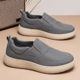 thumbnail image 4 of Willtoo Men's Slip On Walking Shoes Breathable Knit Casual Sneakers Comfortable Laceless Mesh Loafers, 4 of 5
