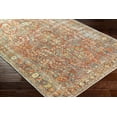 thumbnail image 3 of Mark&Day Washable Area Rugs, 5x7 Georgios Traditional Burnt Orange Area Rug (5'3" x 7'3"), 3 of 6