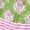 Green, variant on Women's Sky Blue Floral Print Mini Dress – Casual Summer Style with Bow Knot Straps, XL