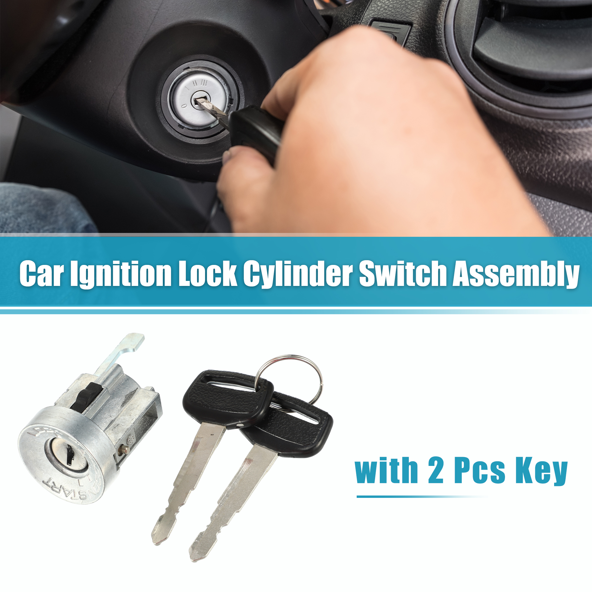 Unique Bargains Ignition Lock Cylinder Switch Assembly for Isuzu Amigo and Pickup