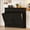Black, variant on AHB Double Tilt Out Trash Cabinet with Drawers & Handles, Fits Two 13 Gallon Trash Bins for Kitchen, 39.76"L x 13.58"W x 38.58"H, Gray