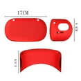 thumbnail image 3 of Silicone Protective Cover Shell Case For Oculus Quest 2 VR Headset Head Cover Anti-Scratches For Oculus Quest 2 VR Accessories, 3 of 9