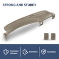 thumbnail image 4 of Dash Pad Dash Cap Panel Dashboard Fit for 1999-2006 Chevy Silverado GMC Sierra Tan, 4 of 10