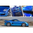 thumbnail image 5 of BUYISI Film Vinyle pour Camion Accessoires Vinyle Chrome Bleu Foncé Rouleau Miroir Suv, 5 of 5