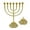 Gold, variant on Hanukkah Candle Stand Jewish Menorah Festive Candle Holder 7 Branch Candle Stand Home Table Centerpiece Decor