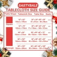 thumbnail image 6 of SASTYBALE Christmas Napkins Set of 4, Cloth Napkin Washable Napkins with Hemmed Edges, Reusable Napkins for Xmas, Weddings, Banquet, Festival Celebration, 6 of 7