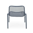 thumbnail image 3 of Stackable Chair Two Pieces, Matte Navy Blue Iron Technique, Handcrafted Details Applied, 26" X 22.08" 26", Seat 18" 19.5" 12.5 Chairs (2), Iron, Integrated,, 3 of 6