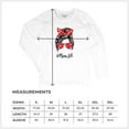thumbnail image 7 of Mom Life Messy Bun Women's Long Sleeve T-shirt Trendy Motherhood Parenting Maternity Family Mother's Day Mama Mommy #momlife, 7 of 7