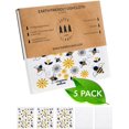 thumbnail image 2 of SUPERSCANDI 5 Pack Swedish Dish Cloths for Kitchen - 100% Biodegradable & Compostable | Washable Kitchen Cloths, Food-Safe & Without Plastic - Reusable Paper Towel for Any Surface | Bees, 2 of 8