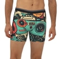 thumbnail image 2 of Easygdp Retro Pop Art Collage Men's Boxer Briefs Men’s Underwear Boxer Briefs for Men, 2 of 7
