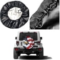 thumbnail image 5 of Foruidea American Flag Eagle Spare Tire Cover Dust-Proof Wheel Tire Cover Fit Trailer, RV, SUV and Many Vehicle, 5 of 10