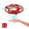 Hands Free Motion Sensor Mini Drone, Easy Indoor Ufo Toy Flying Ball, Drone, 2 Modular Battery 3D Flip Toys Gift For Boys And Girls Helicopter