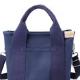 thumbnail image 2 of EIMELI Sac Hobo en Toile Mode à Fermeture Éclair pour Femmes, Imperméable, Grande Capacité (Bleu Foncé), 2 of 7