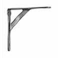 thumbnail image 3 of RCH Hardware 7901AN Fancy Decorative Cast Iron Shelf Bracket, Matching Screws Included, Antique Nickel, 3 of 4