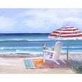 thumbnail image 3 of Swatland, Sally 18x15 Black Modern Framed Museum Art Print Titled - Tea by the Sea, 3 of 5