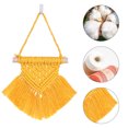 thumbnail image 3 of Adornos navideños de macramé para colgar en la pared, bonitos adornos tejidos a mano para guardería, apartamento, dormitorio, sala de estar, dormitorio, oficina en casa, idea de regalo, 3 of 5