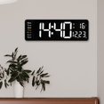 thumbnail image 3 of Reloj de pared digital, 16" reloj de pared digital grande con LED, 3 of 3