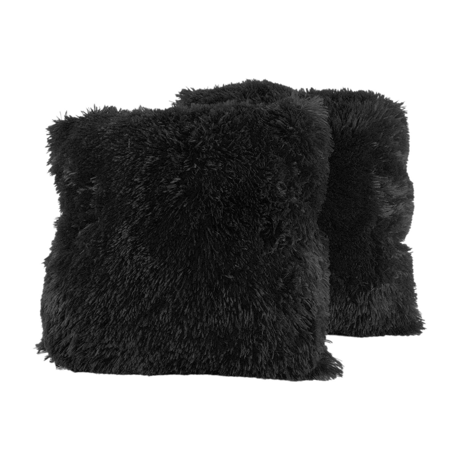 Faux Fur Throw Pillows Set of 2 by Popular Home