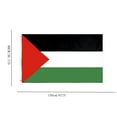 thumbnail image 4 of Bandera palestina de 1 piezas para exteriores de 150*90cm, banderas grandes de Palestina de doble para decoración de fiesta, 4 of 5