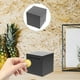 thumbnail image 5 of Box de ahorro de dinero Banco de acero inoxidable cuadrado para el favor de la fiesta de decoración, 5 of 5