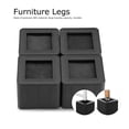 thumbnail image 1 of Elevados de Cama Apilables, Patas de Silla de Gran Capacidad de Carga, Patas de Escritorio, Patas de Sofá, Más Almacenamiento Conpcionis Apilable, Uso Con Tazas O Almohadillas, 1 of 7